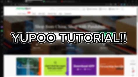 ordering from yupoo